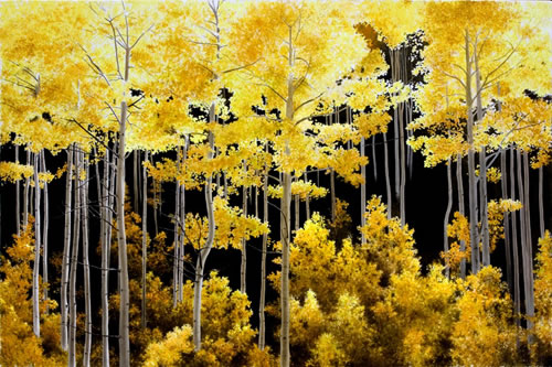 Alexander Volkov Limited Edition Giclees - Aspen Light