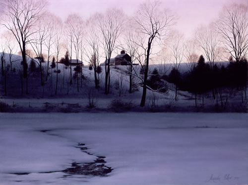 Alexander Volkov Limited Edition Giclees - Last Snow