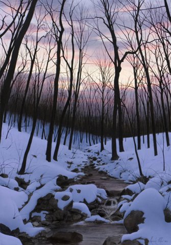 Alexander Volkov Limited Edition Giclees - March Runoff