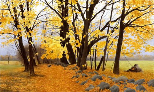 Alexander Volkov Limited Edition Giclees - Old Divide