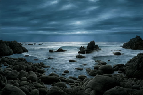 Alexander Volkov Limited Edition Giclees - Pacific Moon