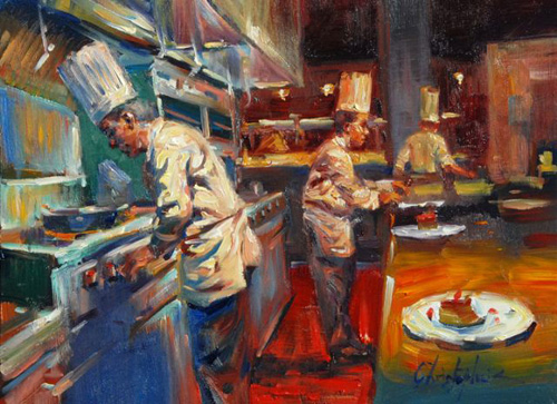 Christopher M Original Oils on Canvas - Best For Last