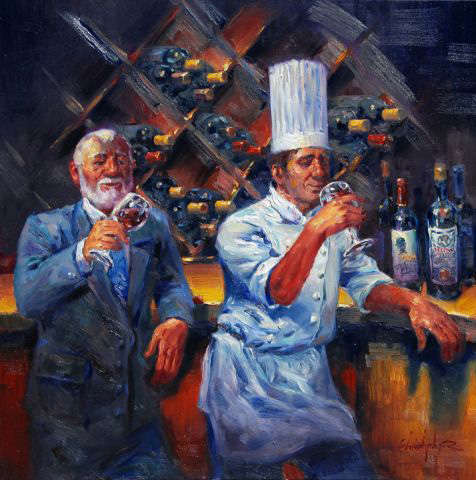 Christopher M Limited Edition Giclees - Enjoying The Vintage