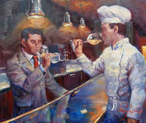 Christopher M Original Oils on Canvas - Masters in Harmony