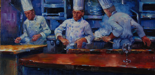 Christopher M Original Oils on Canvas - Pazzo's