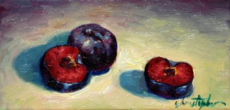 Christopher M Limited Edition Giclees - Plums