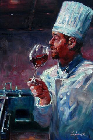 Christopher M Original Oils on Canvas - The Bouquet
