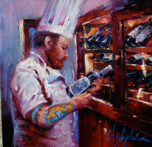 Christopher M Original Oils on Canvas - The Perfect Vintage