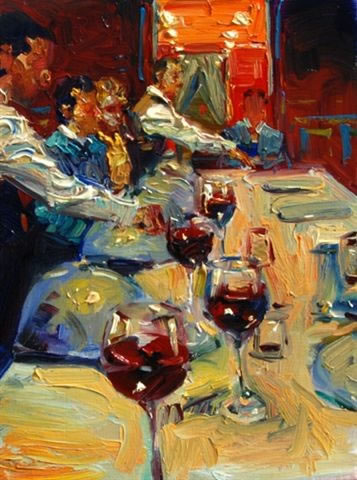 Christopher M Original Oils on Canvas - Ce'Voile (Unveiled)
