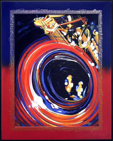 Denard Stalling Limited Edition Giclee - Bebop