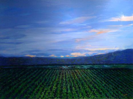 Denard Stalling Original Oil - Mystic Morning