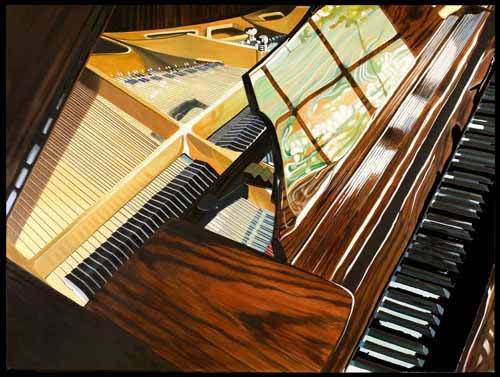 Denard Stalling Limited Edition Giclee - Piano