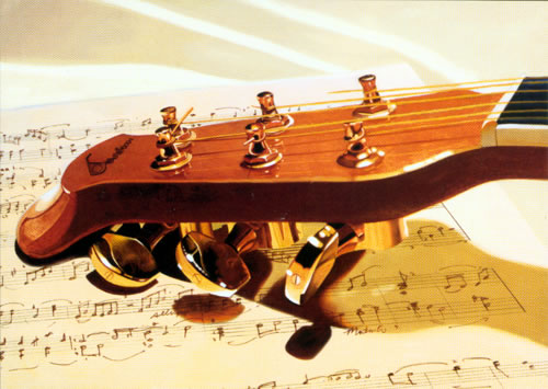 Denard Stalling Limited Edition Giclee - Six String