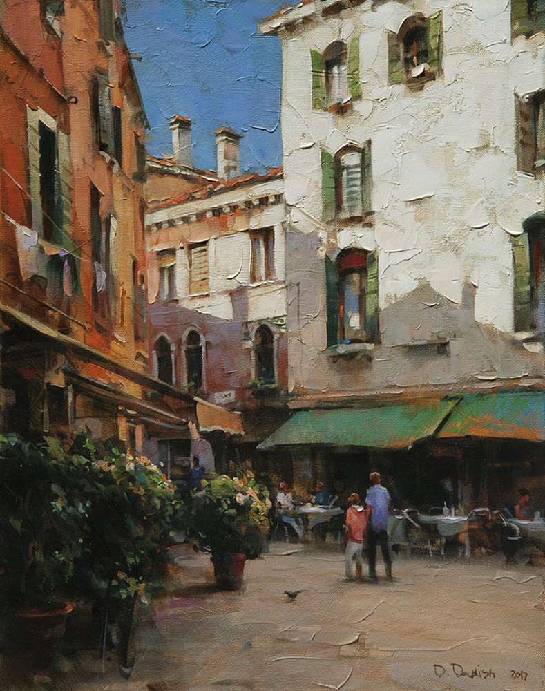 Dmitri Danish Original Oil - Sunny Day