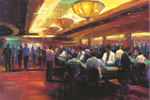 Michael Flohr's Limited Edition Giclees - Let It Ride