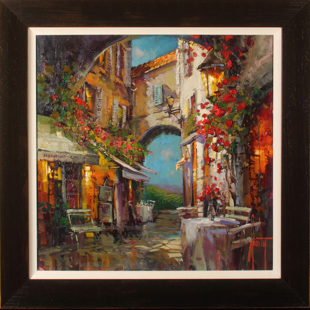Steven Quartly Original Oil - Sienna Rain