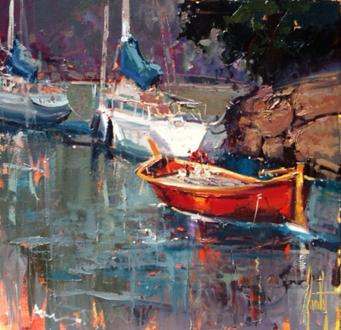 Steven Quartly Original Oil - Twilight Escape